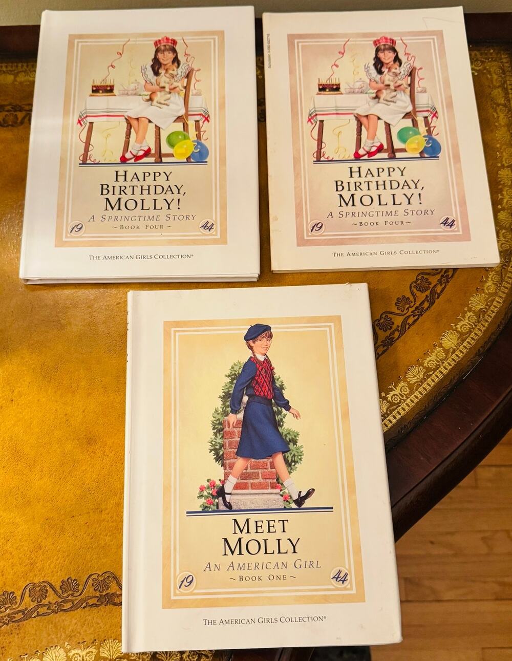 American Girl MOLLY Hardcover & Paperbook Set of 3